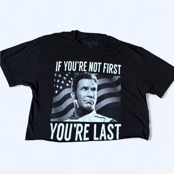 Talladega Nights Crop Top - Picture 1 of 5